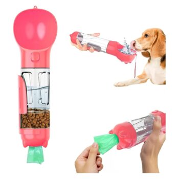 Bebedero 4 en 1 Viajero | 500ml | Hidratación Total 💧